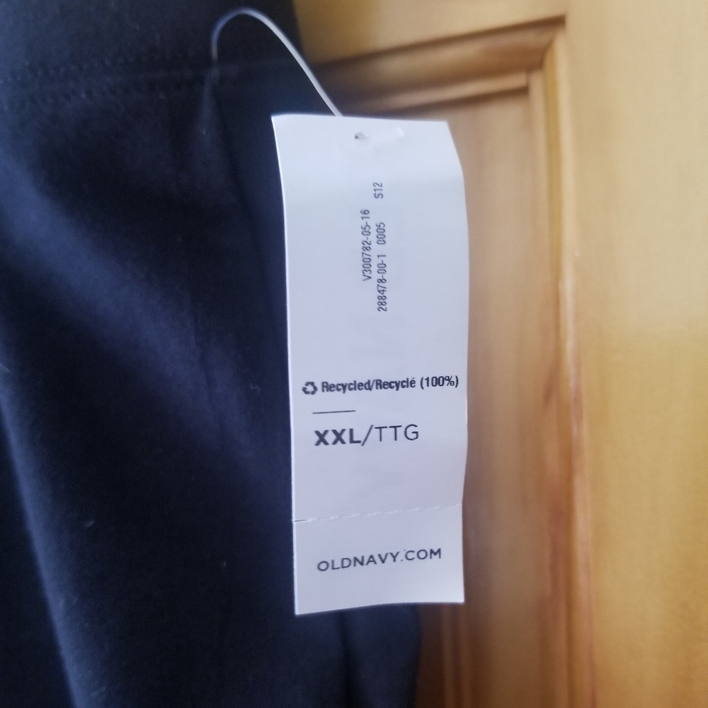 NWT Old Navy Black Leggings  size XXL - Picture 4 of 5